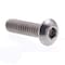 Prime-Line #10-24 Socket Head Cap Screw, Button, Plain Stainless Steel, 3/4 in Length, 10 PK 9169287 - alternate 1